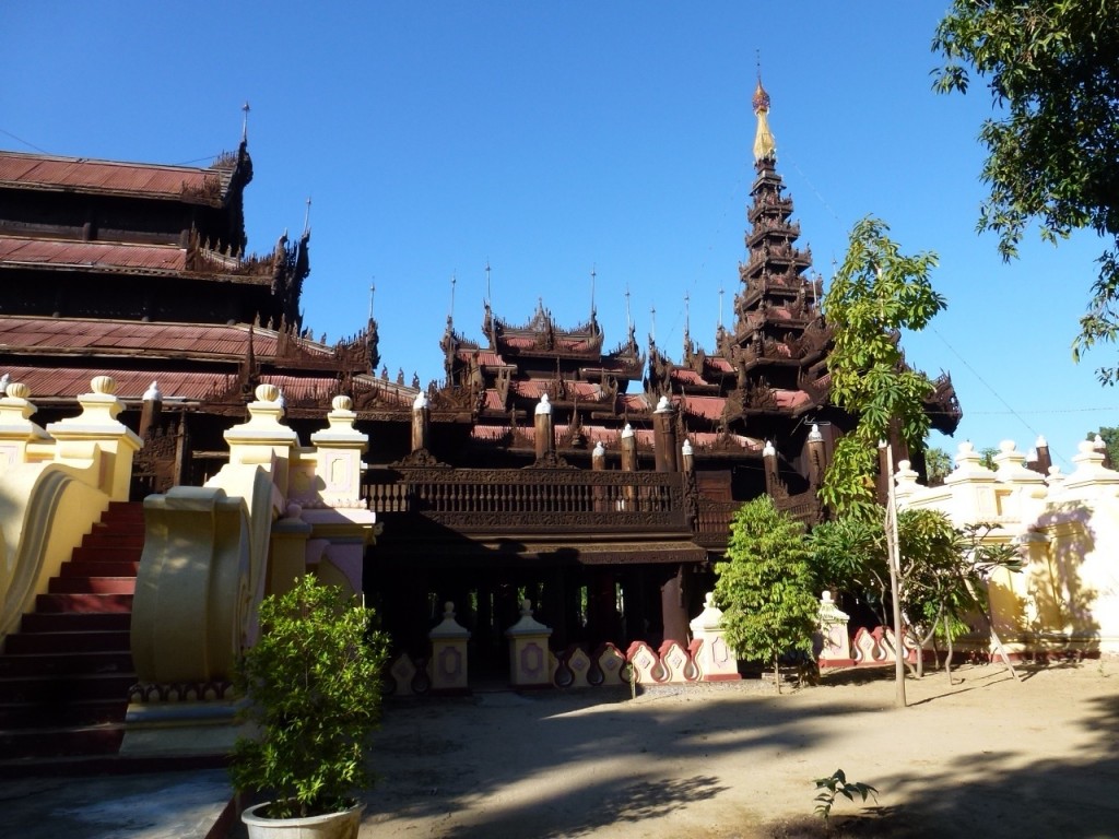 Monastère Shwe In Bin à Mandalay