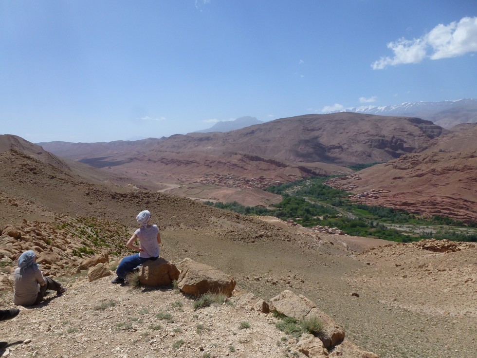 Entre la vallée du M'Goun et la vallée des roses - Maroc