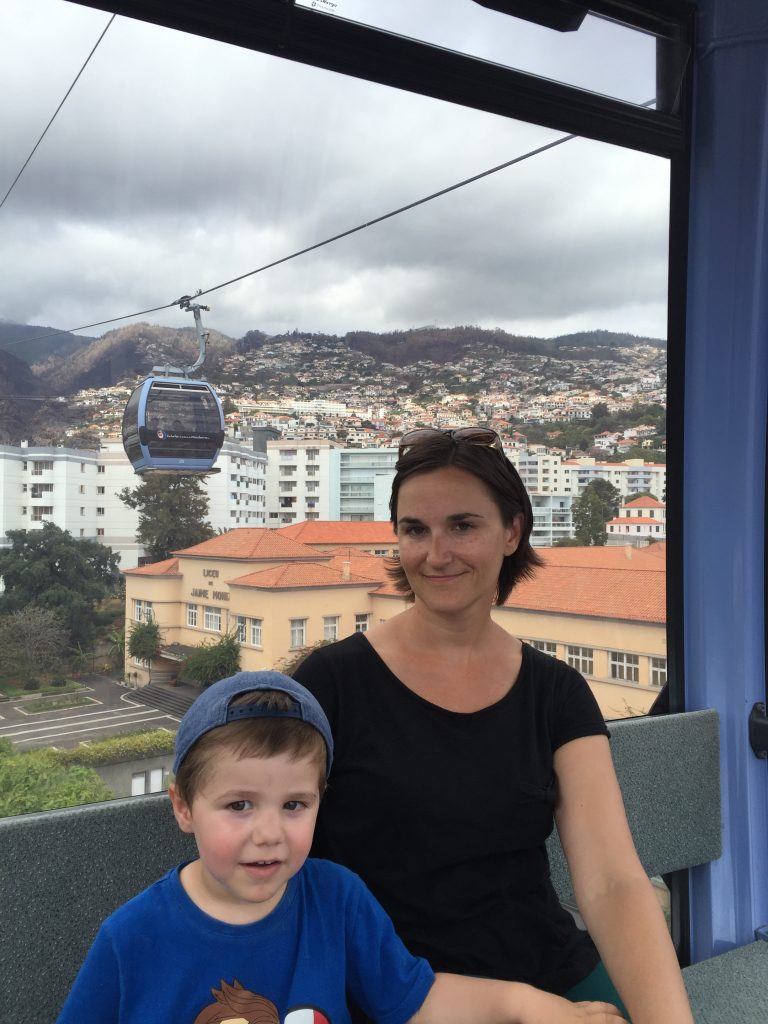 Funchal - téléphérique vers Monte