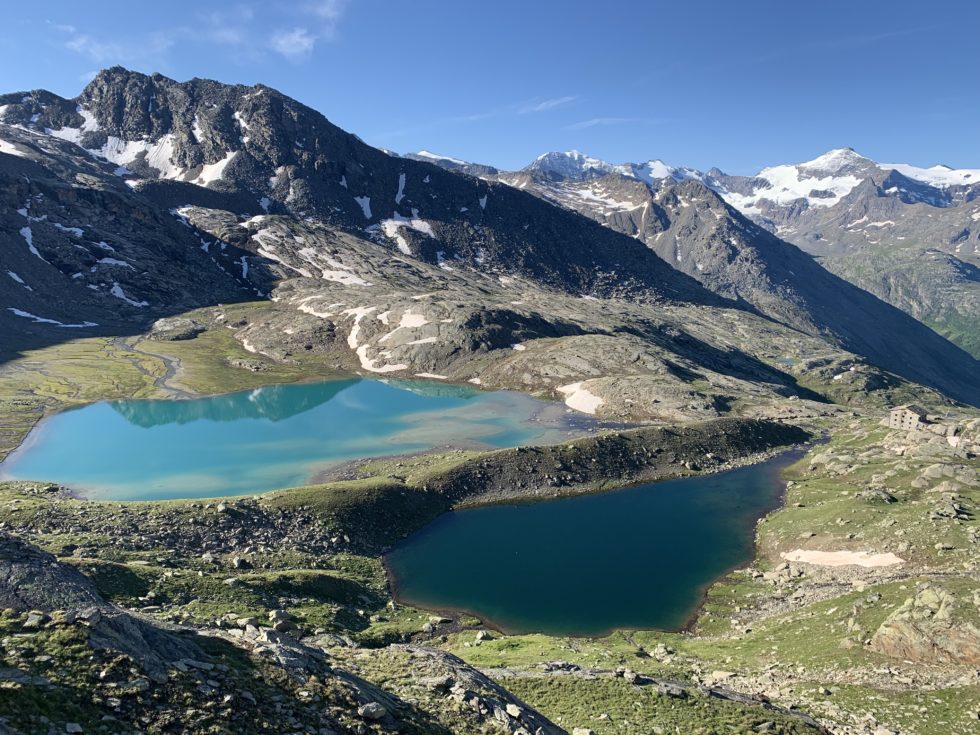 Lacs, refuge du Carro, Haute-Maurienne, Alpes, France