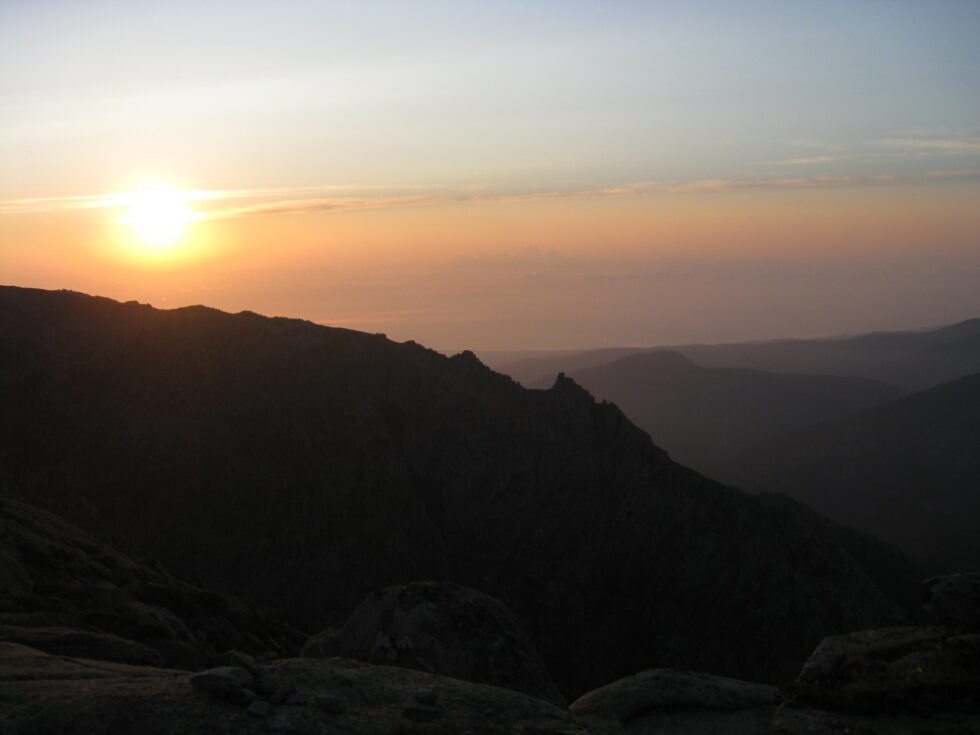 Lever de soleil Usciolu