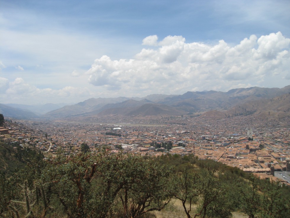 Saqsaywahman - Vue de Cuzco - Pérou