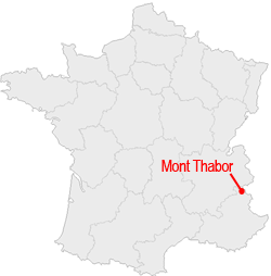 Carte Mont Thabor