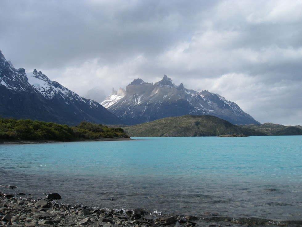 Lac Pehoe, Los Cuernos, Torres del Paine - Patagonie