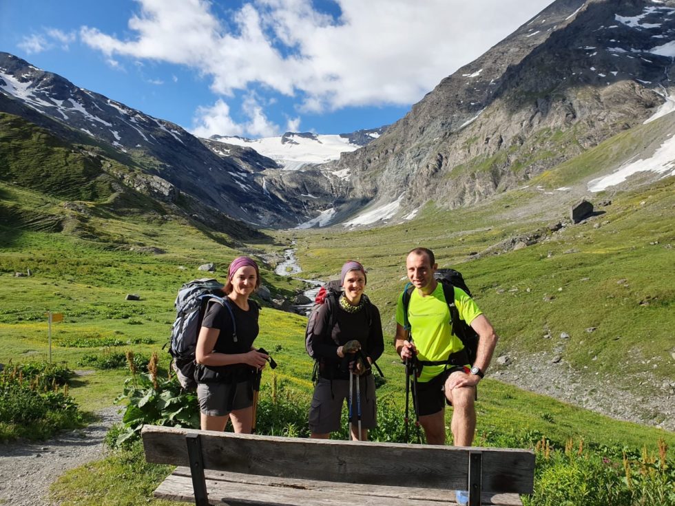 Glacier Bassac, refuge Bezzi, Tour Archeboc, Tarentaise, Alpes, France