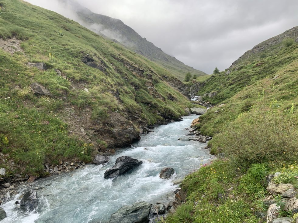 Entre deux eaux, Haute-Maurienne, Alpes, France