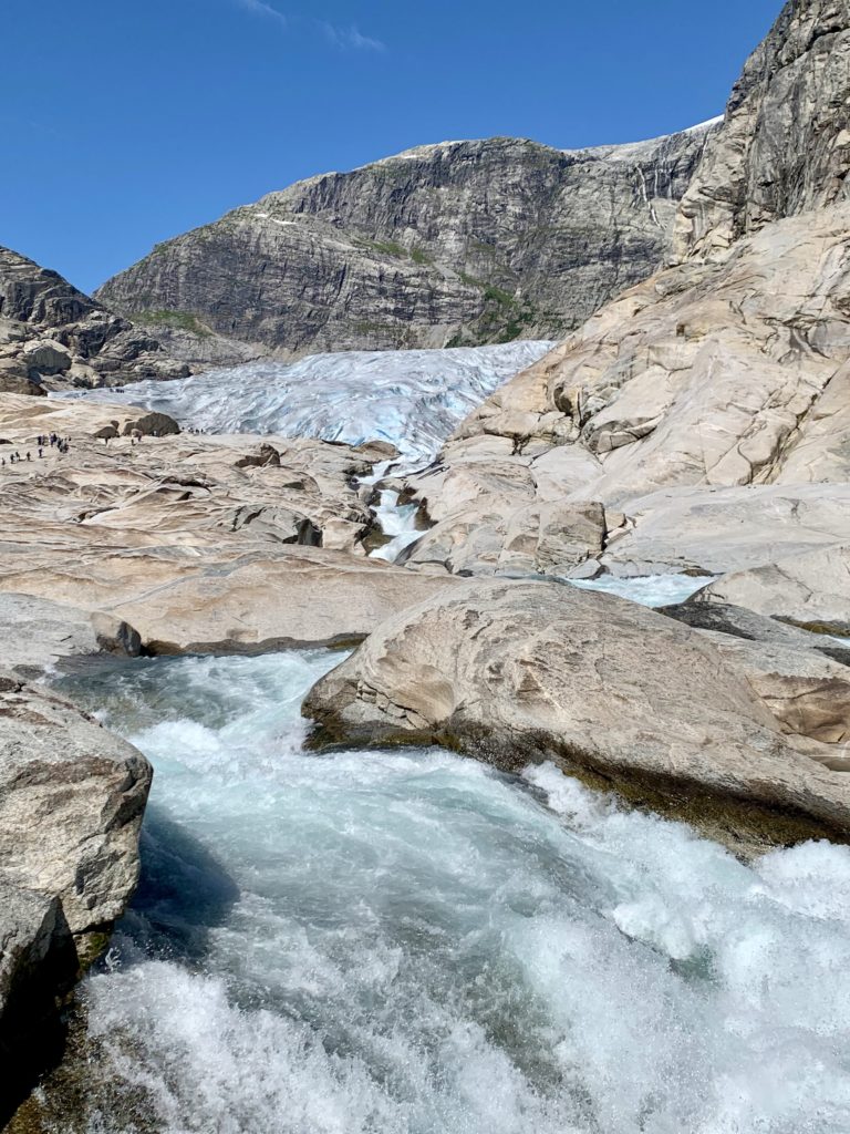 Glacier Nigardsbreen, Jotesdalsbreen, Fjords, Norvege