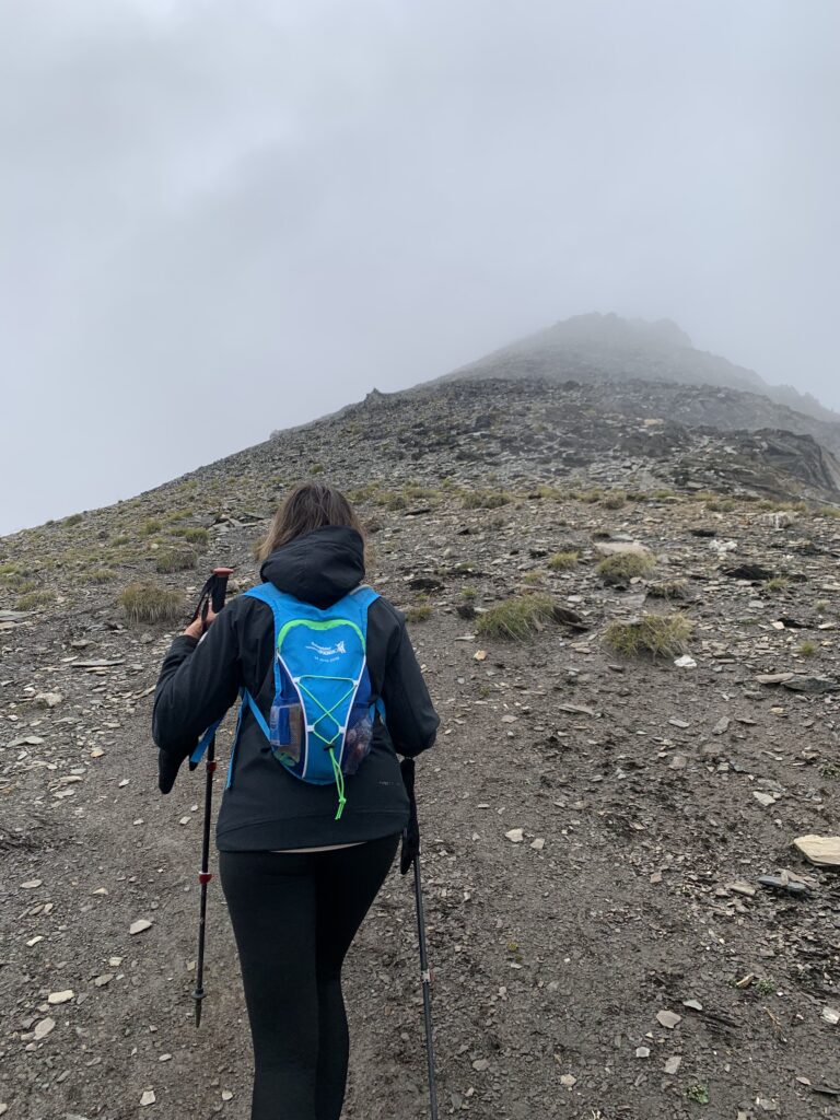 Brume, Pic du Mas de la Grave, Oisans, Les Alpes, France