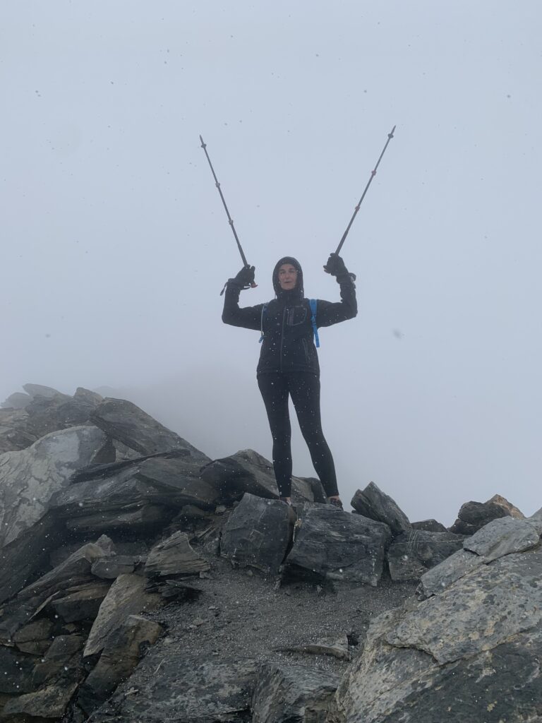 Brume, Pic du Mas de la Grave, Oisans, Les Alpes, France