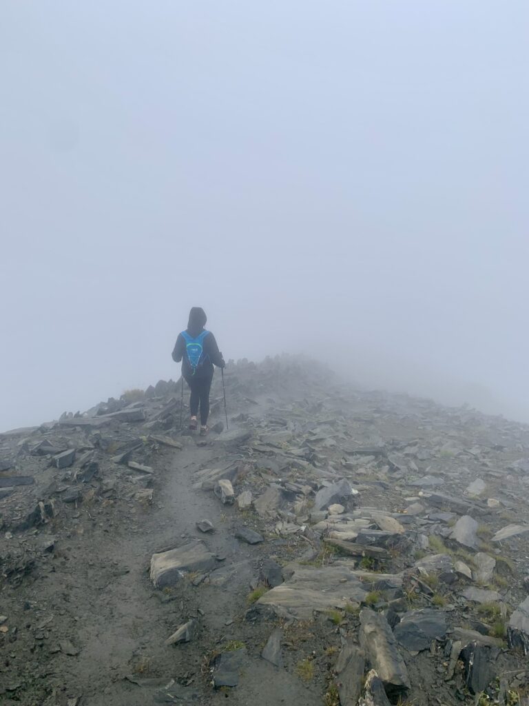 Brume, Pic du Mas de la Grave, Oisans, Les Alpes, France