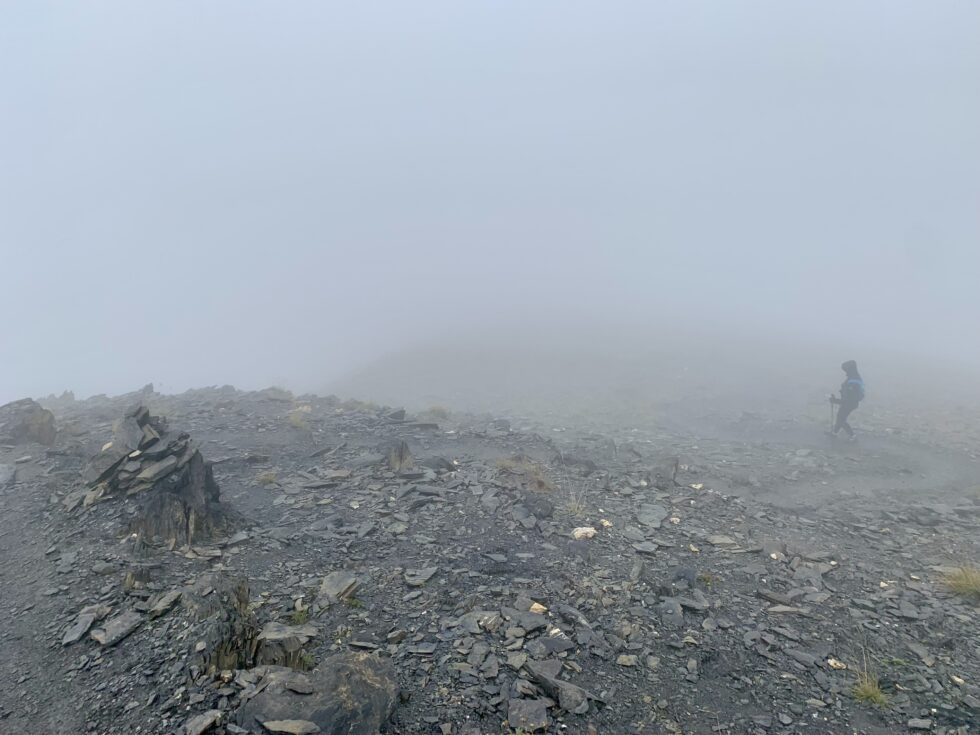 Brume, Pic du Mas de la Grave, Oisans, Les Alpes, France