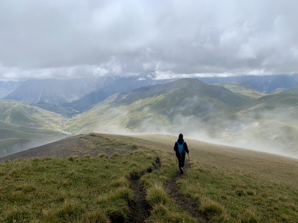 Brume, Pic du Mas de la Grave, Oisans, Les Alpes, France