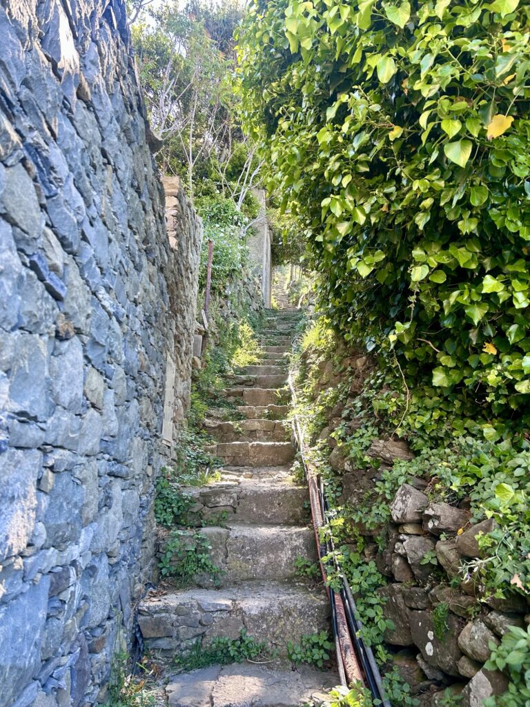 Marches de Riomaggiore, Cinque Terre, Italie