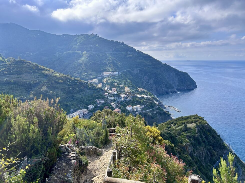 Via Beccara, vue sur Riomaggiore