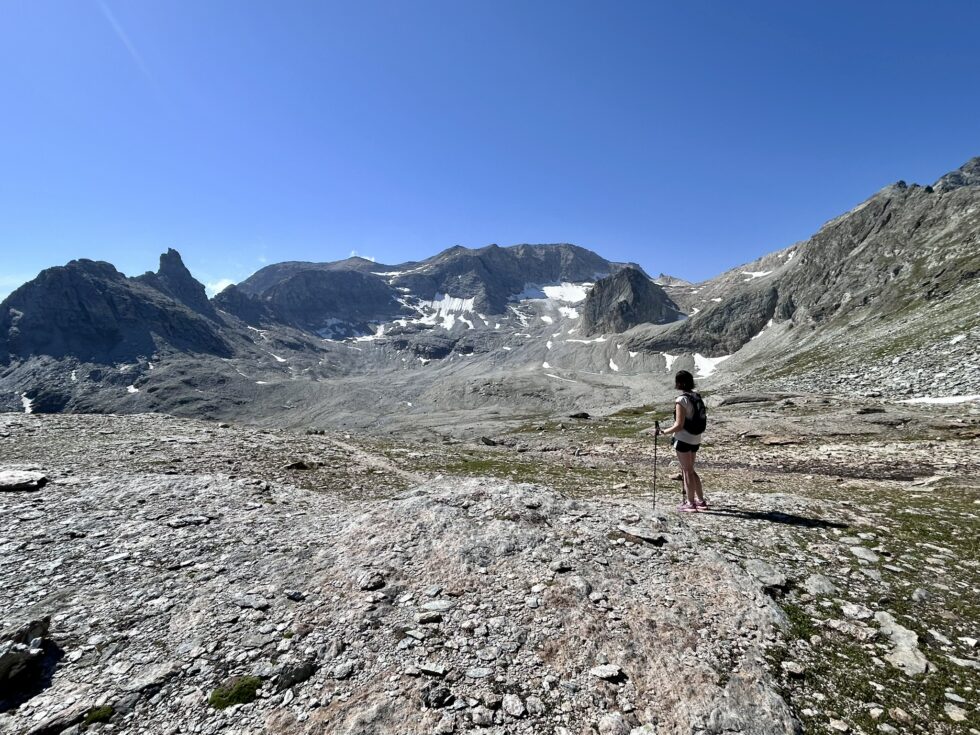 Plateau du glacier Sommeiller - Dents d'Ambin