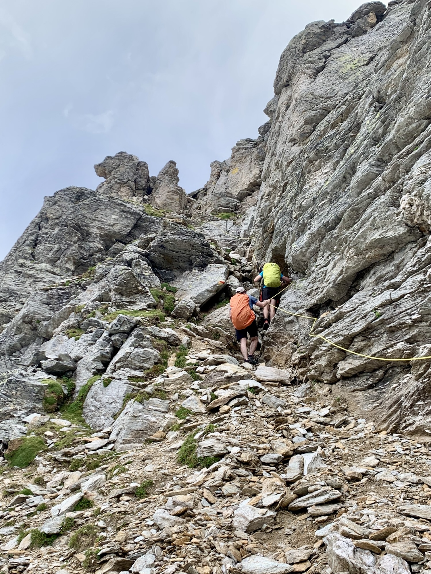 Montée au refuge Vaccarone - Dents d'Ambin