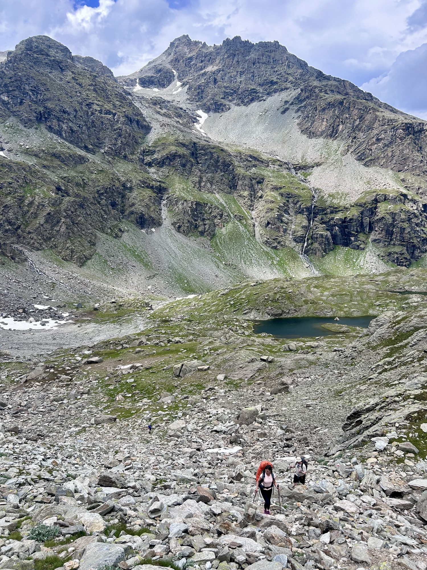 Montée au refuge Vaccarone - Dents d'Ambin